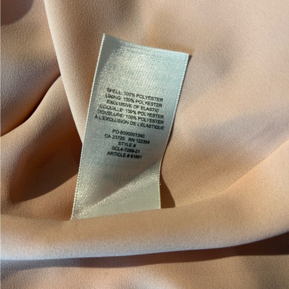 Aritzia Wilfred Twirl Midi Skirt In Peach M - Picture 9 of 9